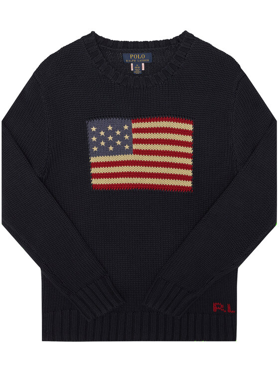 Polo Ralph Lauren Polo Ralph Lauren Светр Hunter 323668285001 синій Regular Fit