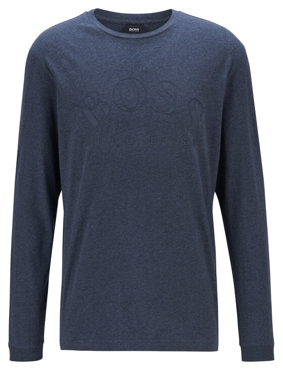 BOSS Boss Pikkade varrukatega T-särk Togn 1 50435906 Tumesinine Regular Fit