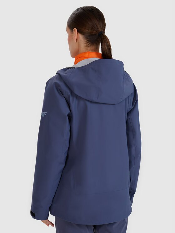 4F 4F Outdoorová bunda 4FWSS25TTJAF700-22S Čierna Regular Fit