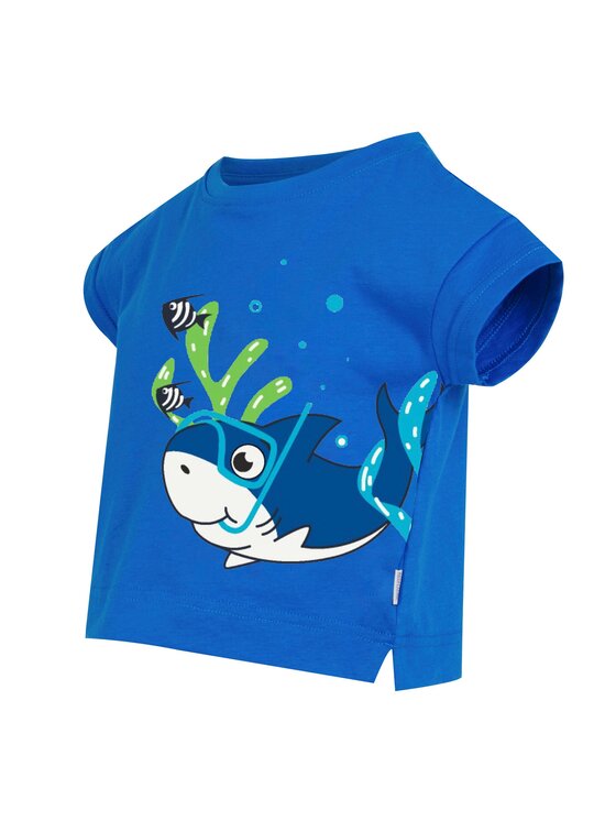 Regatta Regatta T-Shirt RG10341 Błękitny Short Fit