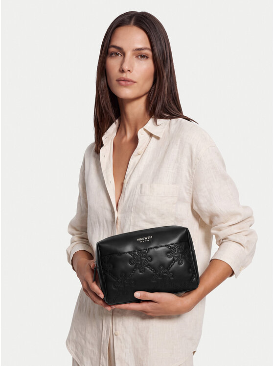 Nine West Несесер CEO-NW-W1-030-AW26 Черен