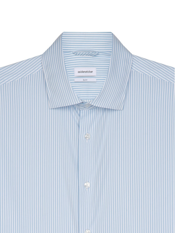 Seidensticker Seidensticker Camicia 01.650420 Blu Regular Fit