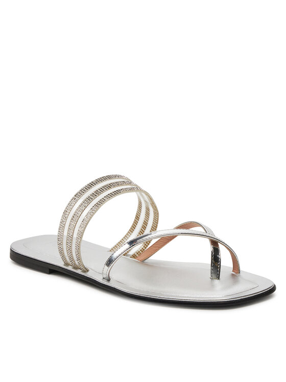 Pollini Pollini В'єтнамки SA28220C0ITY199A Срібний