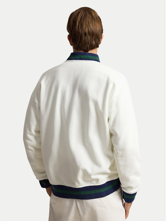 Polo Ralph Lauren Polo Ralph Lauren Džemperis ar kapuci 710B19233001 Balts Relaxed Fit