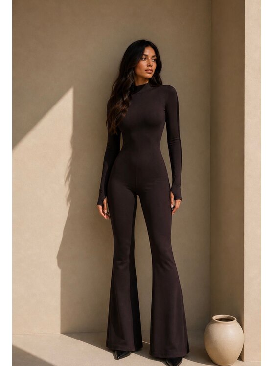 Agatha Studio Agatha Studio Kombinezon A26SS-AB-K11 Brązowy Slim Fit