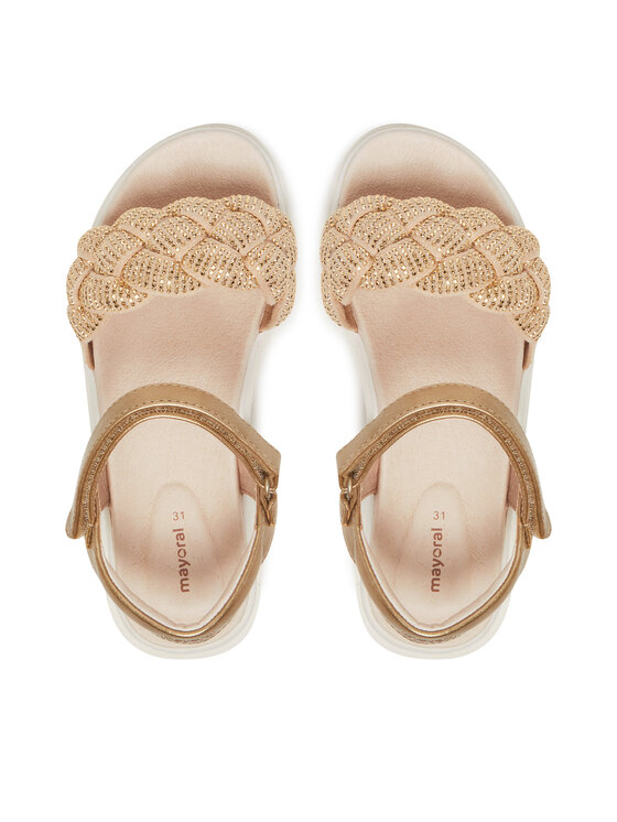 Mayoral Mayoral Sandalen 45635 Goldfarben