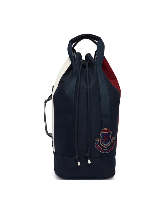 Tommy Hilfiger Tommy Hilfiger Rucsac Hertiage Logo Patch Crossbody Sling Bag AM0AM14264 Bleumarin