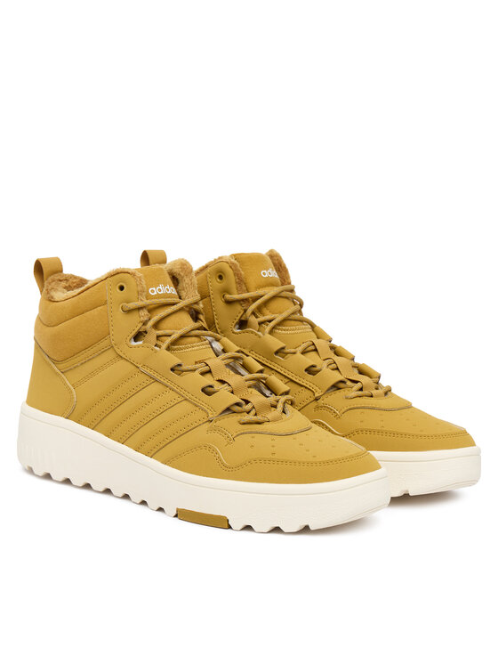 adidas adidas Sneakersy Hoops 4.0 Mid JQ5365 Žlutá