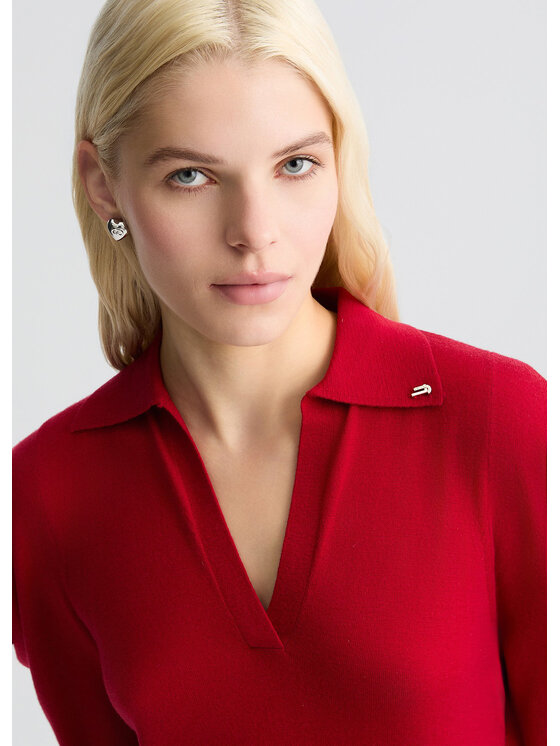 Liu Jo Liu Jo Maglione CA5102MA63OX0644 Rosso Regular Fit