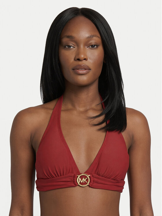 MICHAEL Michael Kors MICHAEL Michael Kors Bikini pezzo sopra MM7M275 Rosso