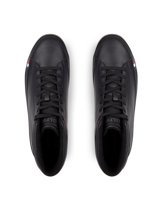 Tommy Hilfiger Tommy Hilfiger Αθλητικά Modern Vulc Lth Hi Wl FM0FM04820 Μαύρο