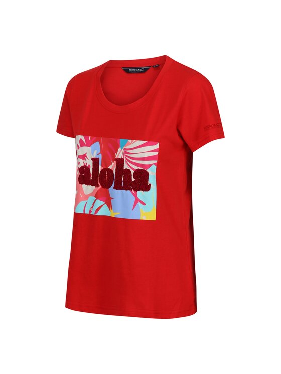 Regatta Regatta T-Shirt RG10199 Czerwony Short Fit