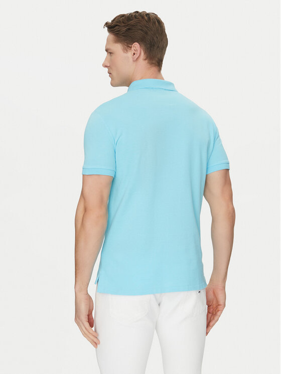 Polo Ralph Lauren Polo Ralph Lauren Pólóing Core Replen 710782592 Kék Custom Slim Fit