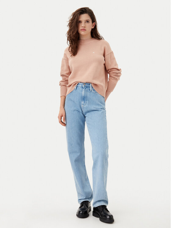 Calvin Klein Jeans Calvin Klein Jeans Jeans hlače J20J224997 Modra Straight Fit