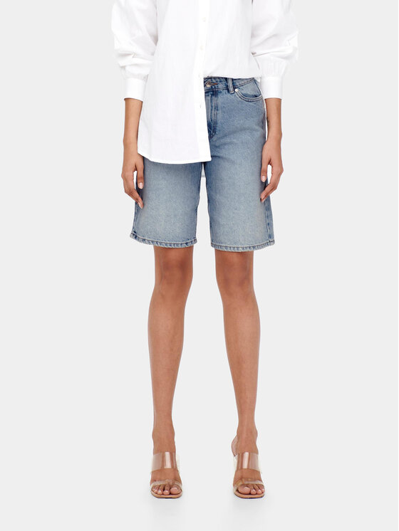 ONLY ONLY Pantaloni scurți de blugi Sonny 15256709 Albastru Regular Fit