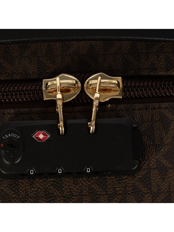 MICHAEL Michael Kors MICHAEL Michael Kors Kabinový kufr Travel 30S0GTFT3B Hnědá