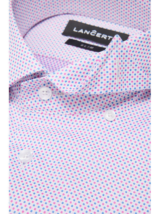 Lancerto Lancerto Koszula Terence KO051124000032 Kolorowy Slim Fit