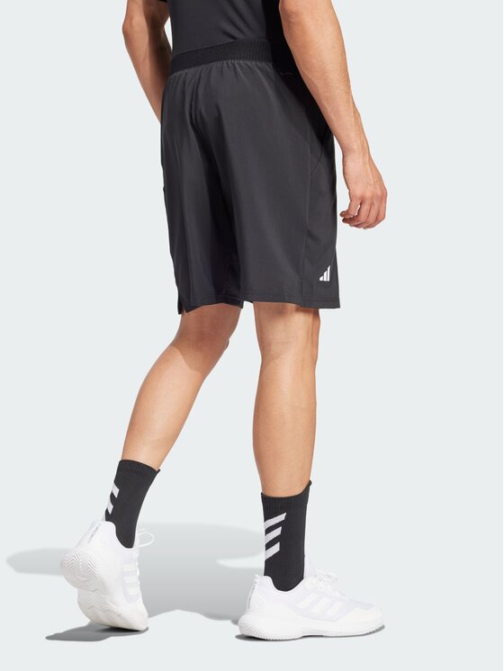 adidas adidas Szorty tenisowe 143601 Czarny Regular Fit