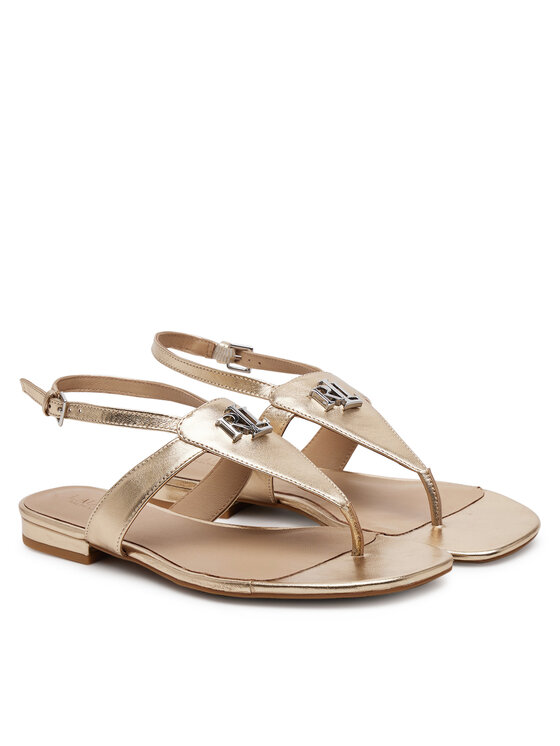 LAUREN RALPH LAUREN LAUREN RALPH LAUREN Sandały Everley 802970532001 Złoty