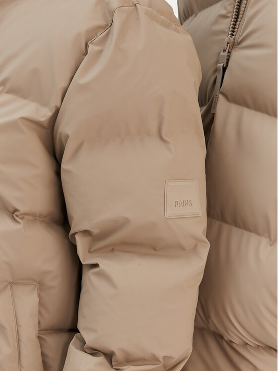 Rains Rains Зимно яке Unisex 15120 Бежов Regular Fit
