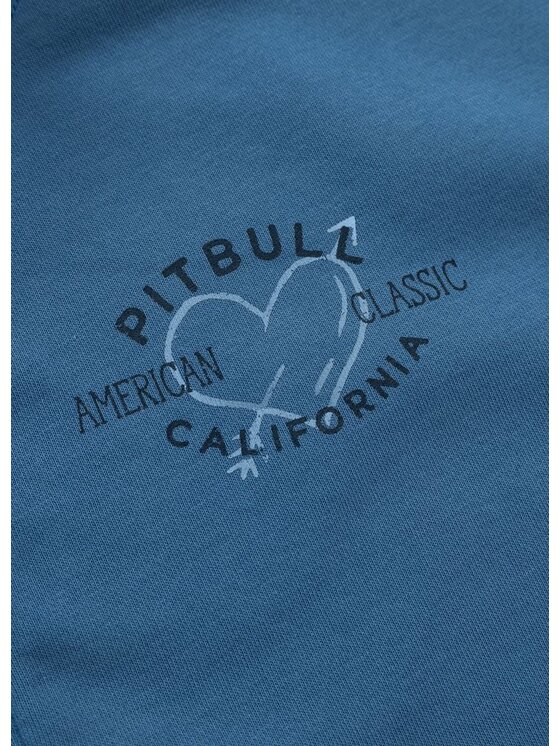 PITBULL PITBULL Bluza MANZANITA HEART Niebieski Regular Fit