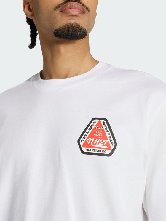 adidas adidas T-Shirt 165151 Biały Regular Fit