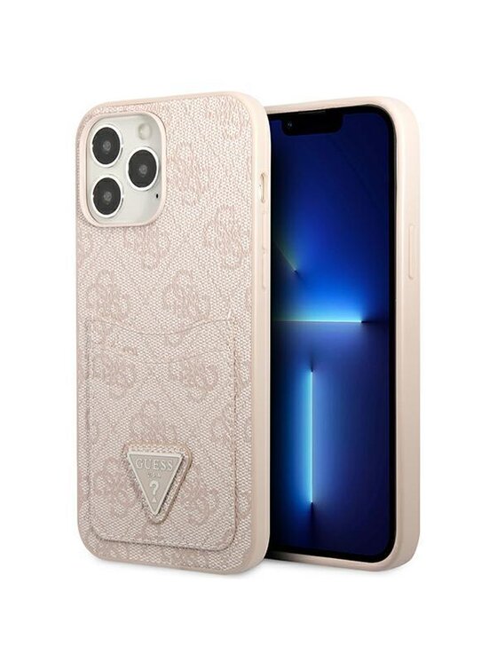 Etui na telefon Guess, Różowe, iPhone 13 Pro Max