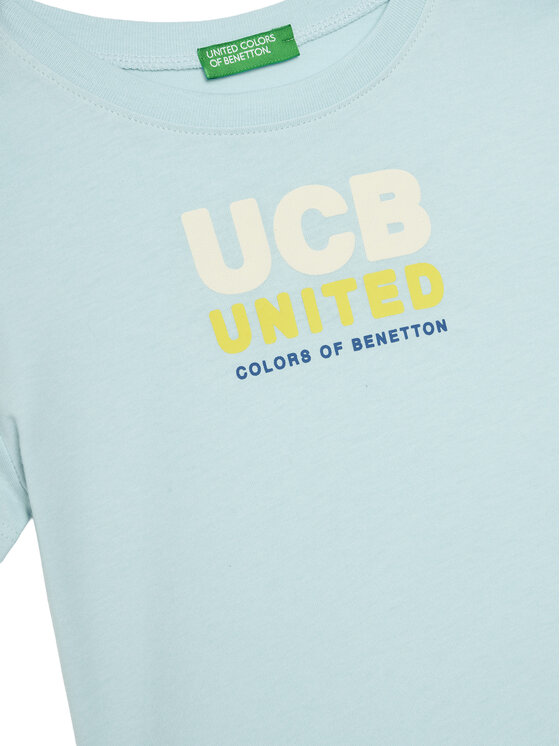 United Colors Of Benetton United Colors Of Benetton T-Shirt 3I1XG10JO Μπλε Regular Fit