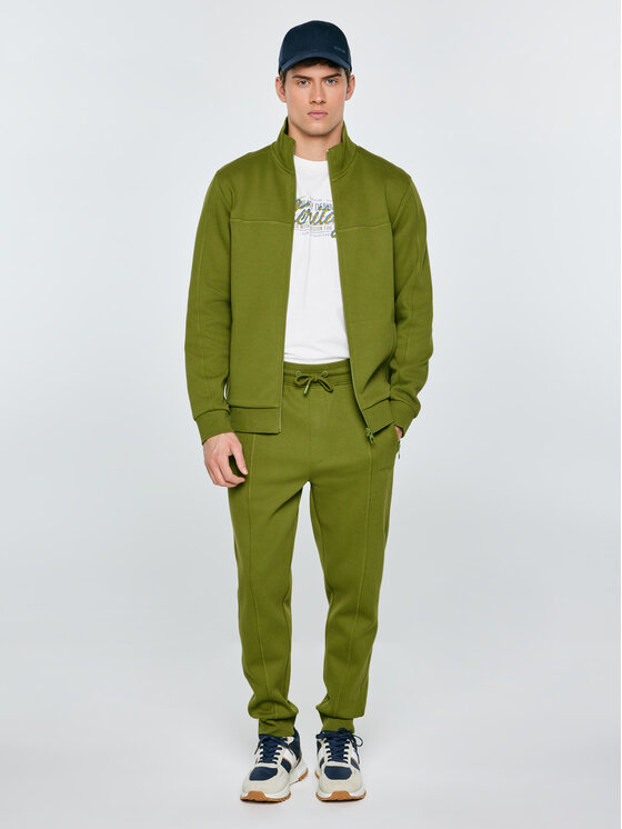 BIG STAR BIG STAR Spodnie dresowe WLADORP Zielony Basic Fit