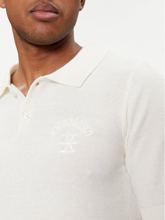 Richmond X Richmond X Polo Carena UMP24214PO Biały Regular Fit