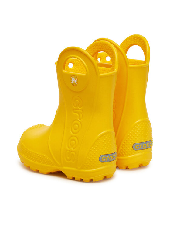 Crocs Crocs Kalosze Handle It Rain Boot T 211056 Żółty