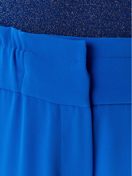 Morgan Morgan Παντελόνι Palazzo 242-PBIRD Μπλε Wide Leg