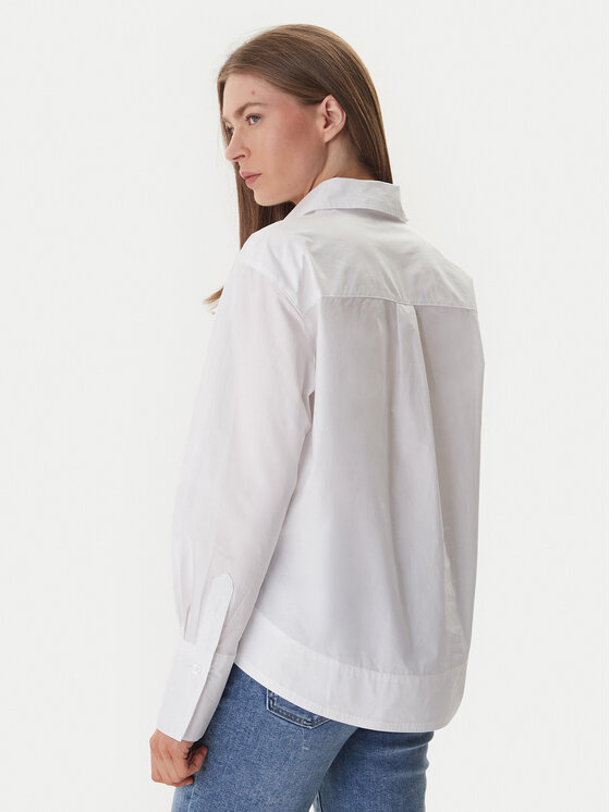 DKNY DKNY Cămașă DJ6W2238 Alb Regular Fit