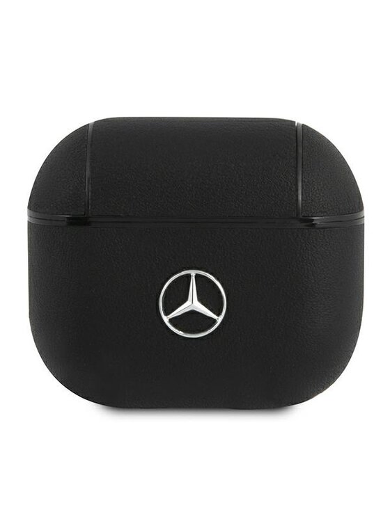 Etui na słuchawki Mercedes-Benz, Czarne, AirPods 3