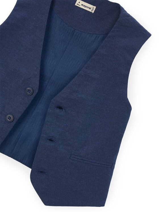 Mayoral Mayoral Gilet 3379 Blu scuro Regular Fit