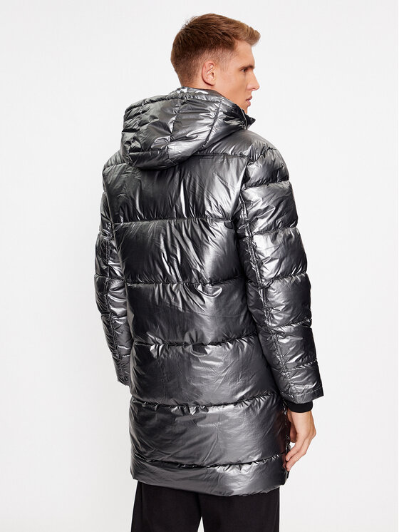 Guess Guess Giubbotto invernale M3BL43 WEHC0 Argento Regular Fit