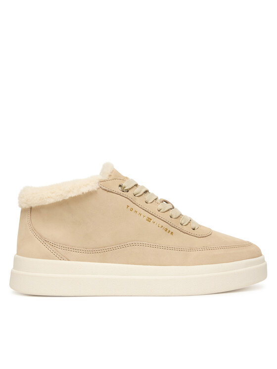 Tommy Hilfiger Tommy Hilfiger Sportcipők Modern Court Sneaker Mc Wl FW0FW09000 Bézs