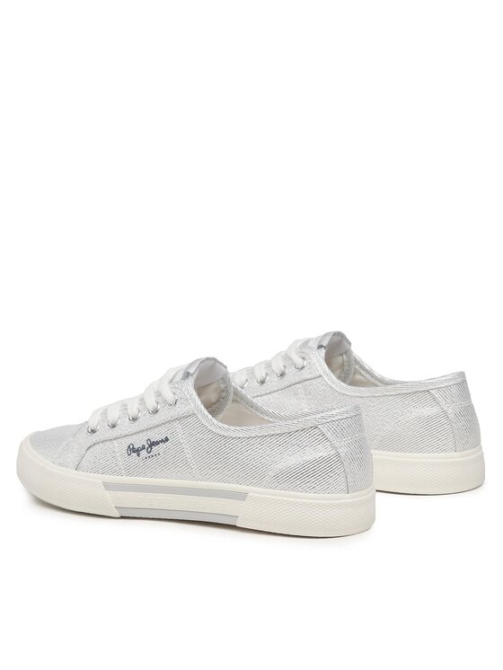 Pepe Jeans Pepe Jeans Tenniskingad Brady Party W PLS31439 Hõbedane
