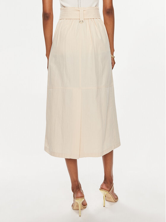 TWINSET TWINSET Спідниця трапеція 241TT2055 Бежевий Regular Fit