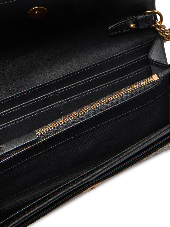 PINKO PINKO Torebka Love Tiny Brids Wallet C AI 25-26 PCPL 103765 A20D Złoty