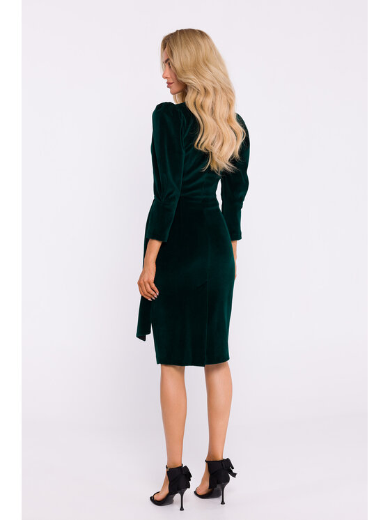 Made of Emotion Made of Emotion Abito da sera M829 Verde Premium Fit