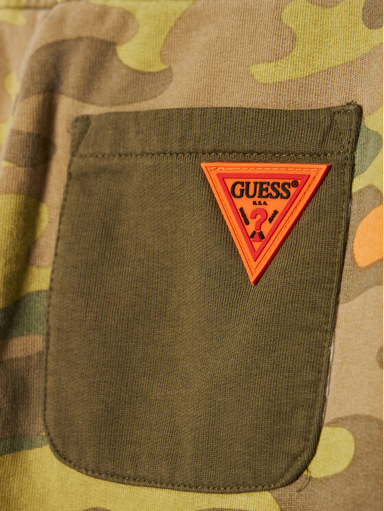 Pantaloni da tuta L1BQ11 KAD70 Verde Regular Fit