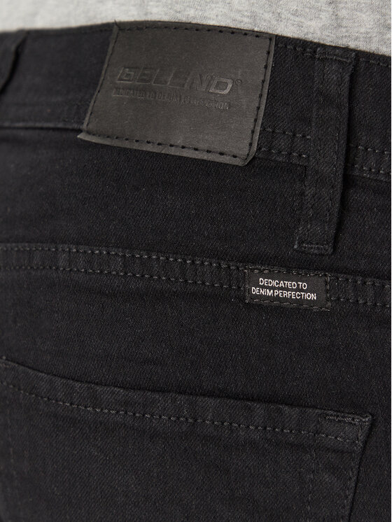 Blend Blend Farmer 20717708 Fekete Straight Fit