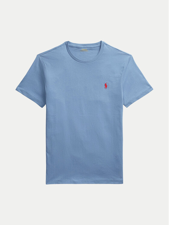 Polo Ralph Lauren Polo Ralph Lauren Majica 710671438408 Modra Slim Fit