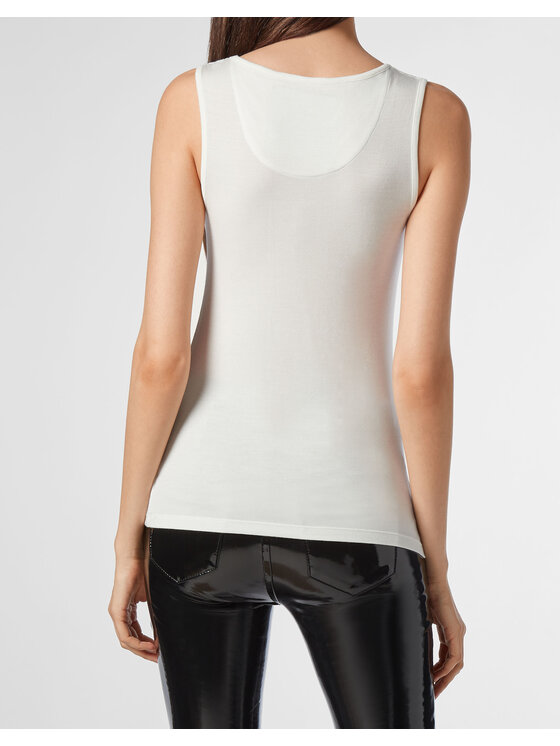 PHILIPP PLEIN PHILIPP PLEIN Smanicato 21035 Bianco Skin Tight Fit