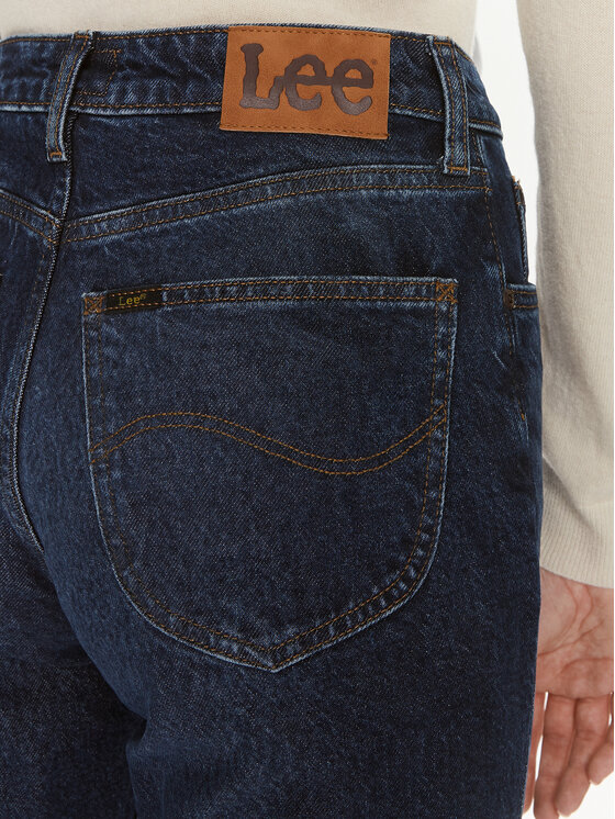 Lee Lee Jeansy Carol 112346311 Granatowy Straight Fit