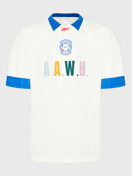 Reebok Reebok T-Shirt Classics Football HG1599 Μπεζ Relaxed Fit