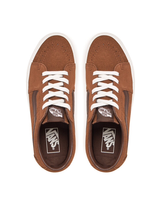 Vans Vans Tenisówki Sk8-Low VN0009QRBRO1 Brązowy