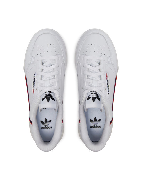 adidas adidas Sneakersy Continental 80 J F99787 Biela