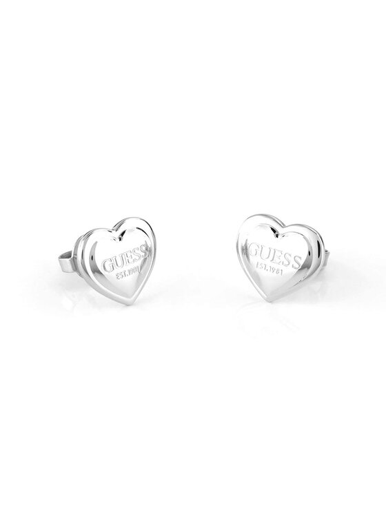 Guess Guess Naušnice JUBE02179JW-RH Stříbrná